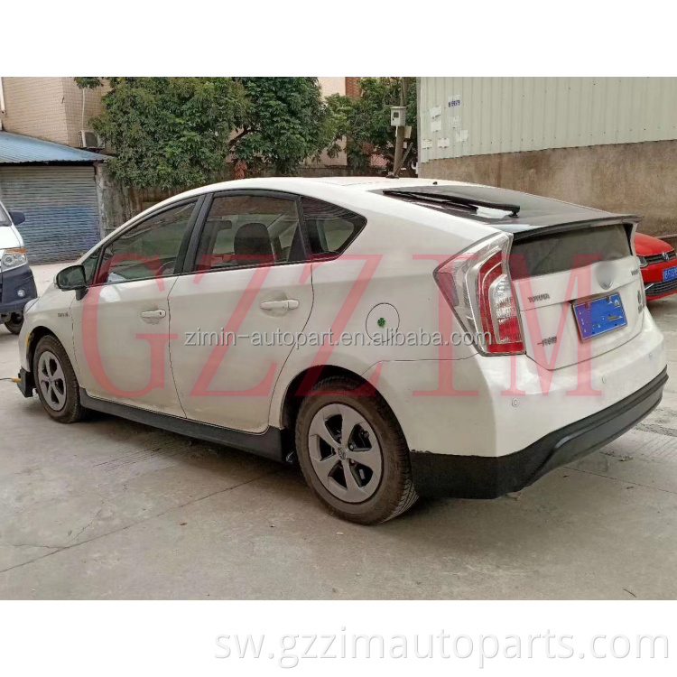 Uuzaji wa kiwanda cha hali ya juu mbele na sketi ya upande wa mdomo wa bumper kwa Prius 2012-2015